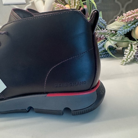 Cole Haan Men's Zerogrand Waterproof Chukka Boot - Pinot/Magnet - Picture 4 of 10